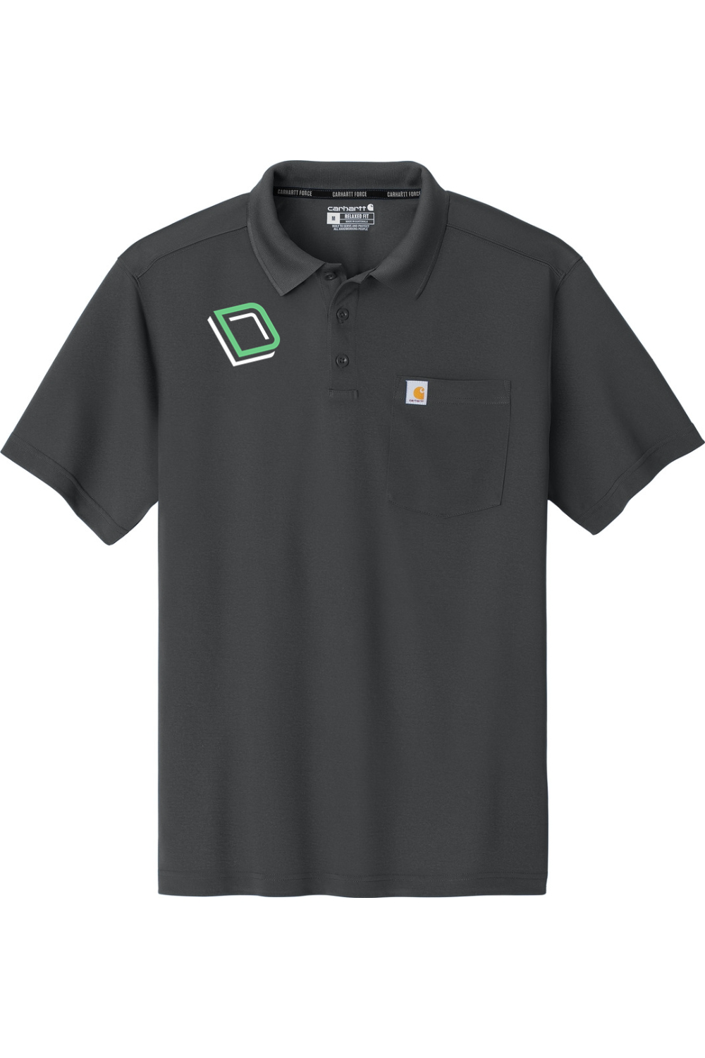Drive Sports DTF Carhartt Force Snag-Resistant Pocket Polo