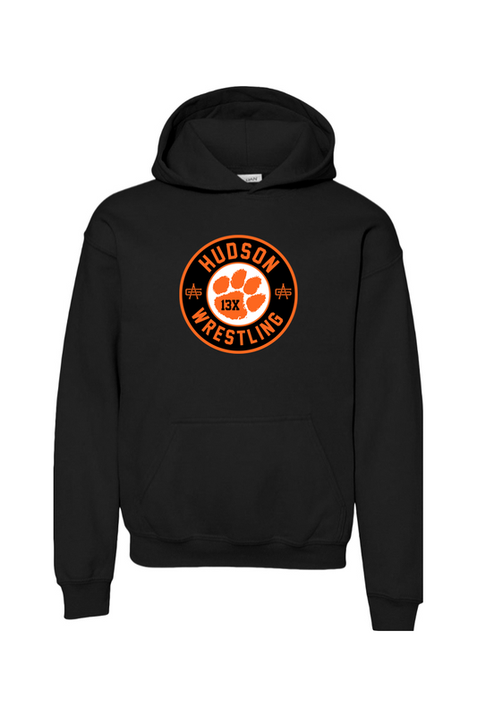 Hudson Wrestling DTF Youth Heavy Blend Hooded Sweatshirt