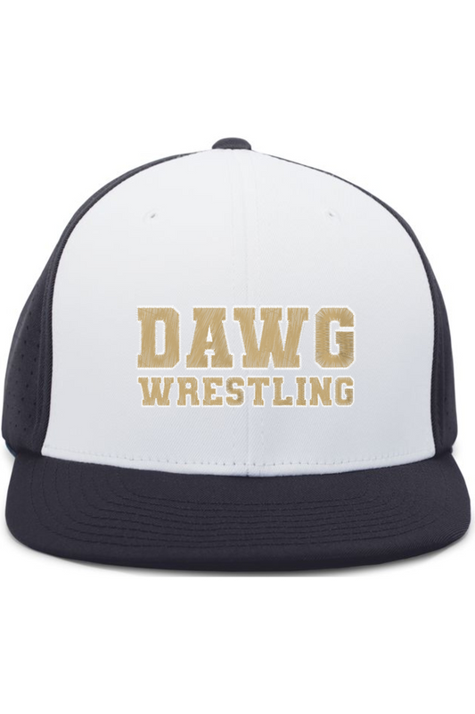Otsego Middle School Wrestling Embroidered Pacific Headwear Perforated F3 Performance Flexfit Cap