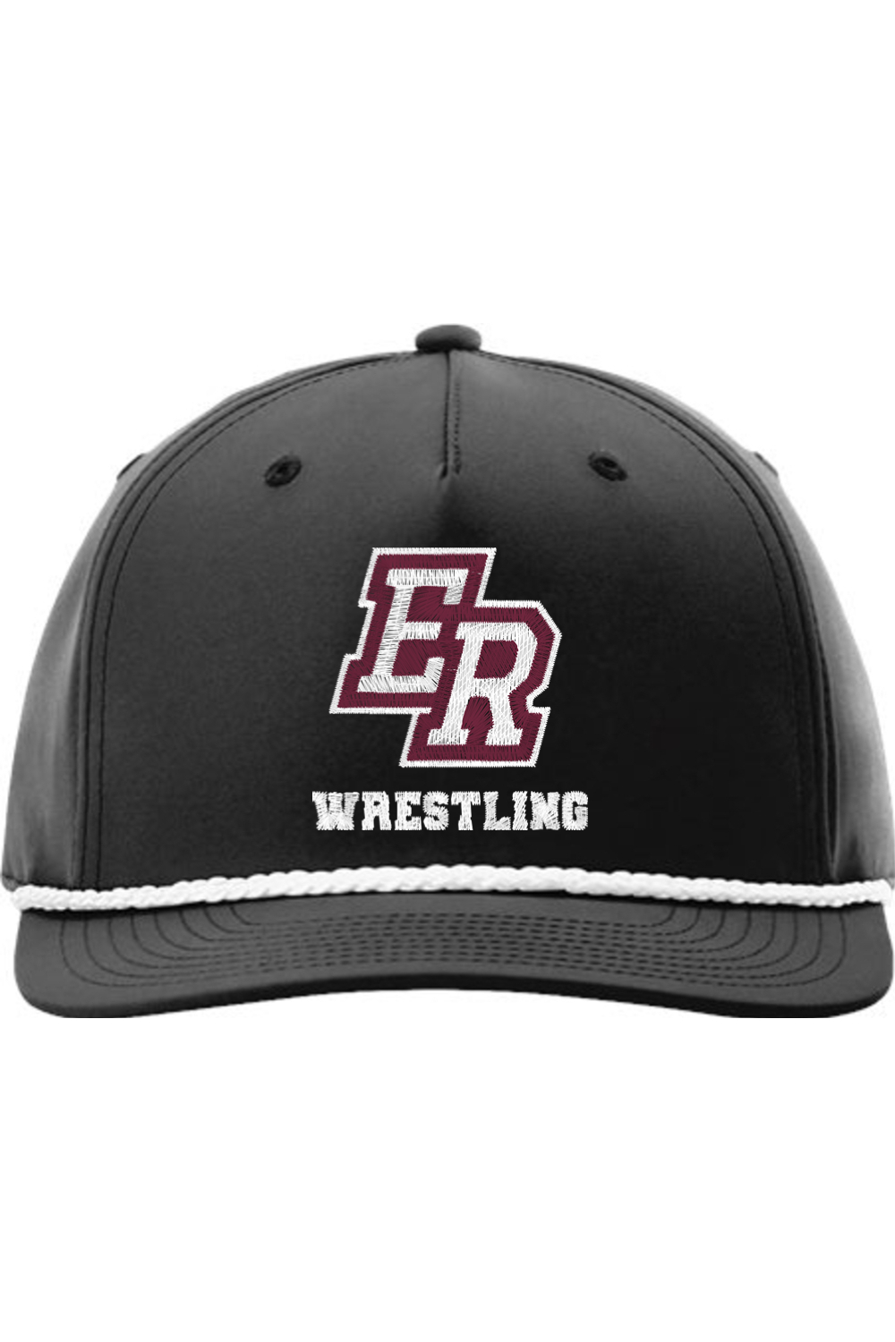 Eaton Rapids Wrestling Embroidered Five Panel Classic Rope Cap