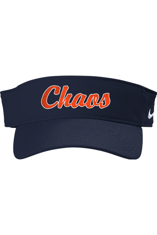 Caledonia Chaos Embroidery Nike Dri-FIT Team Performance Visor