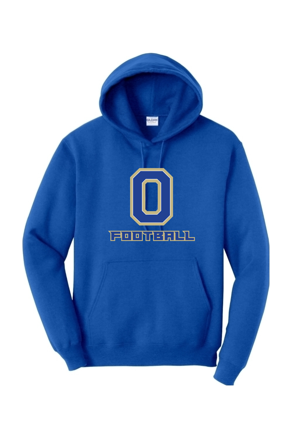 Onekama Portagers Football Heavy Blend Hooded Sweatshirt