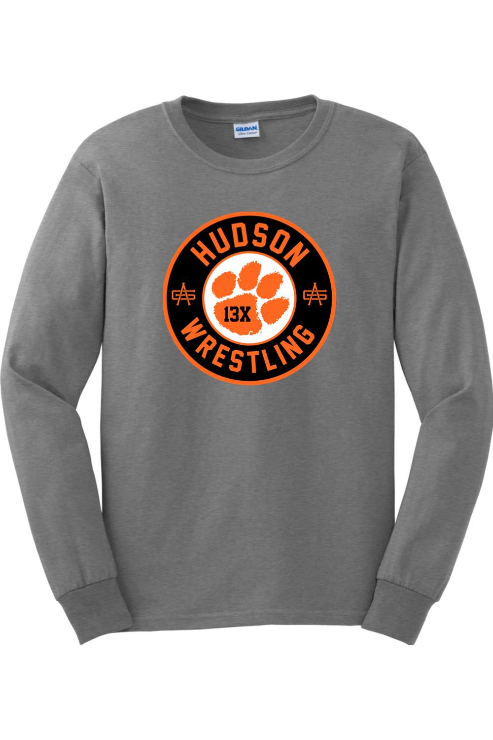 Hudson Wrestling DTF Ultra Cotton Long Sleeve T-Shirt