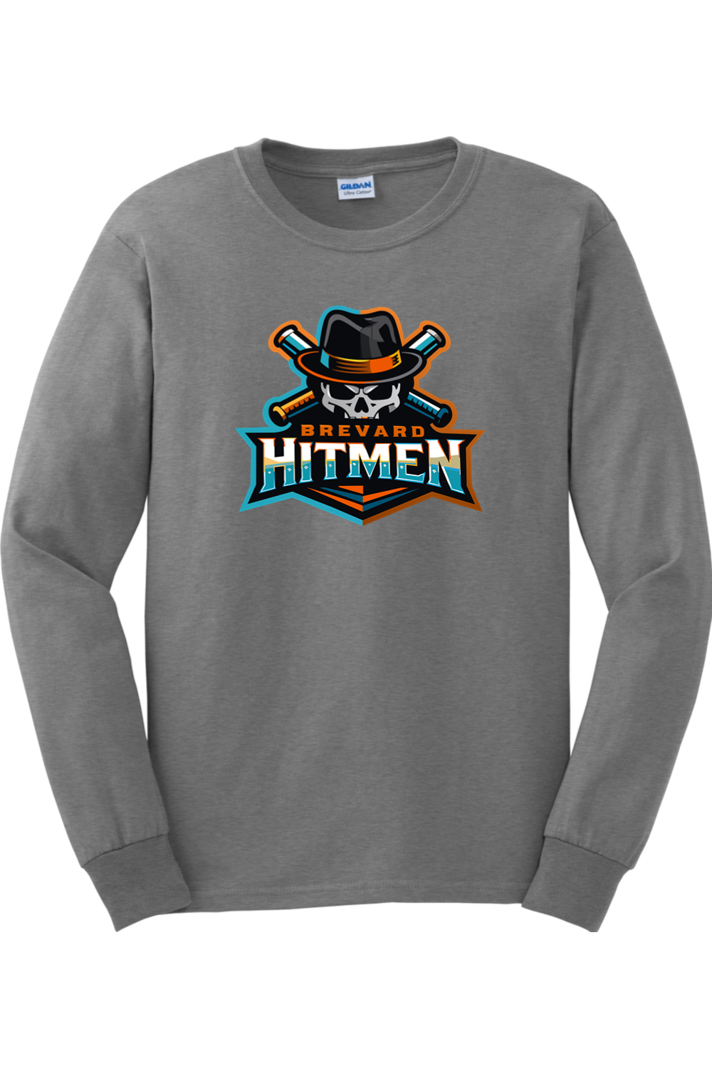 Brevard Hitmen DTF Cotton Long Sleeve T-Shirt