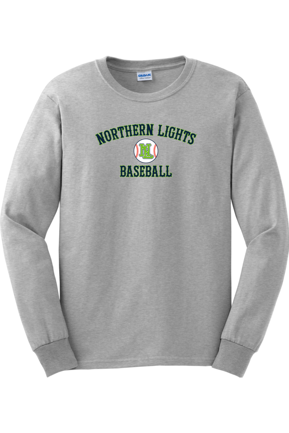 Northern Lights Cotton Long Sleeve T-Shirt