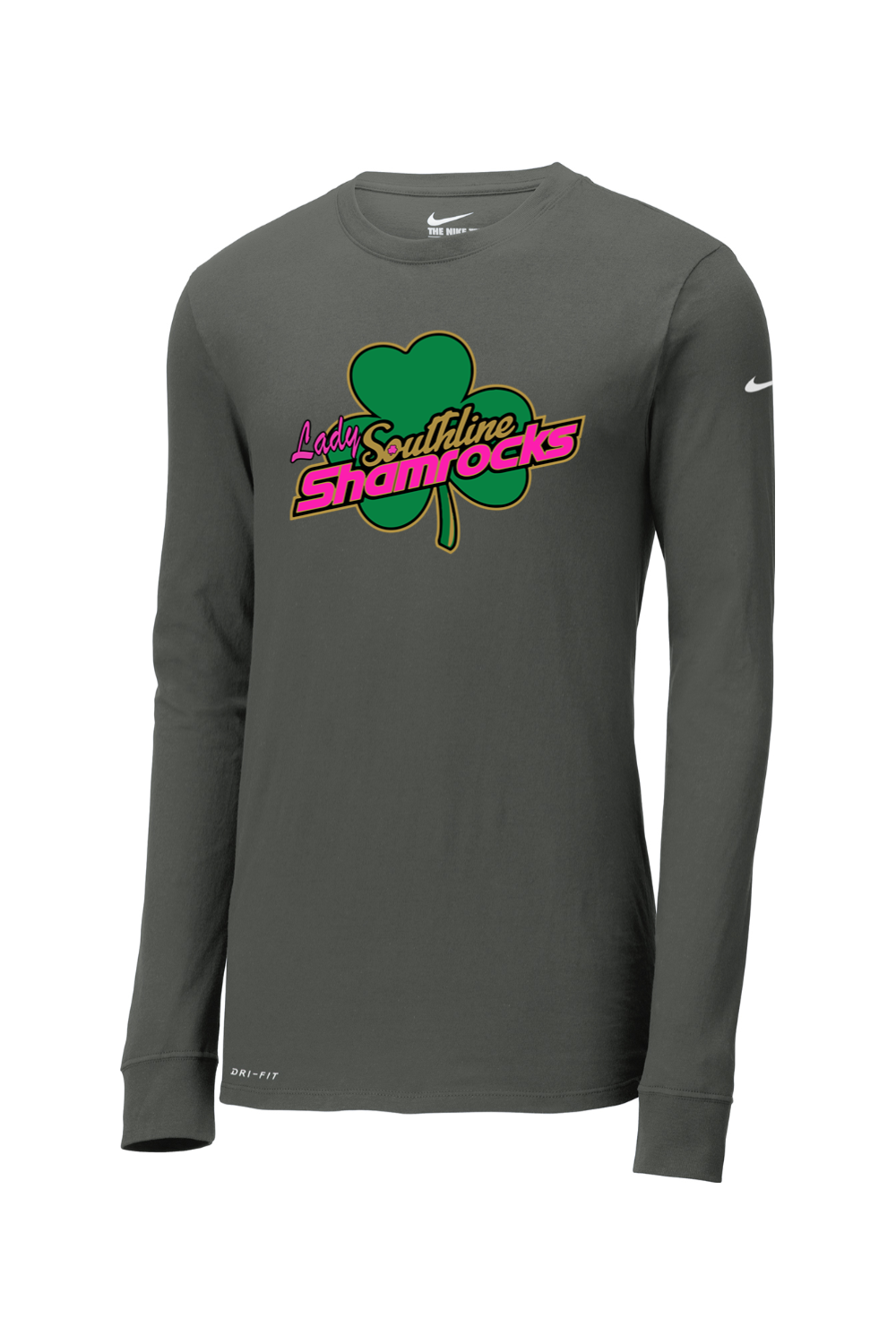 Shamrocks Softball Nike Dri-FIT Cotton/Poly Long Sleeve Tee