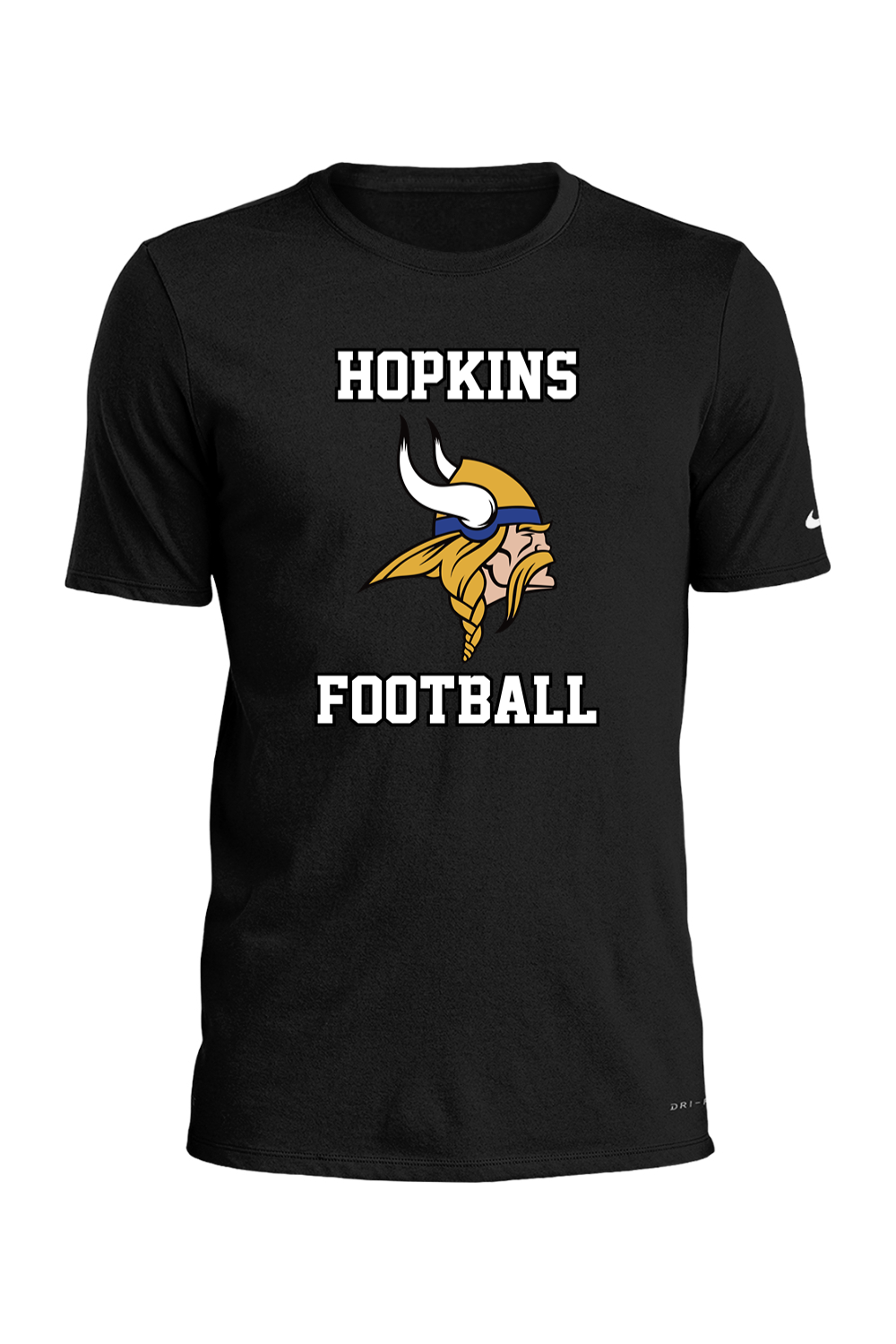 Hopkins High School Football DTF Nike Dri-FIT Cotton/Poly Tee