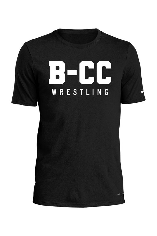 B-CC Wrestling DTF Nike Dri-FIT Cotton/Poly Tee