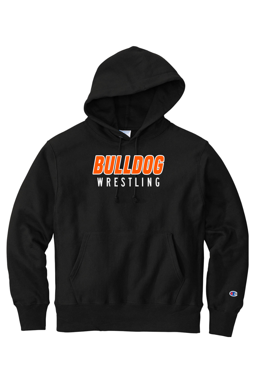 BC Youth Boys Wrestling DTF Champion Reverse Weave Hooded Sweatshirt