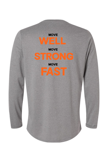 Bulldog Power DTF Adidas Men's Pregame Long Sleeve T-Shirt