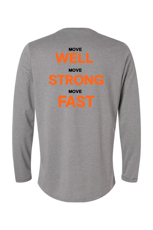 Bulldog Power DTF Adidas Men's Pregame Long Sleeve T-Shirt
