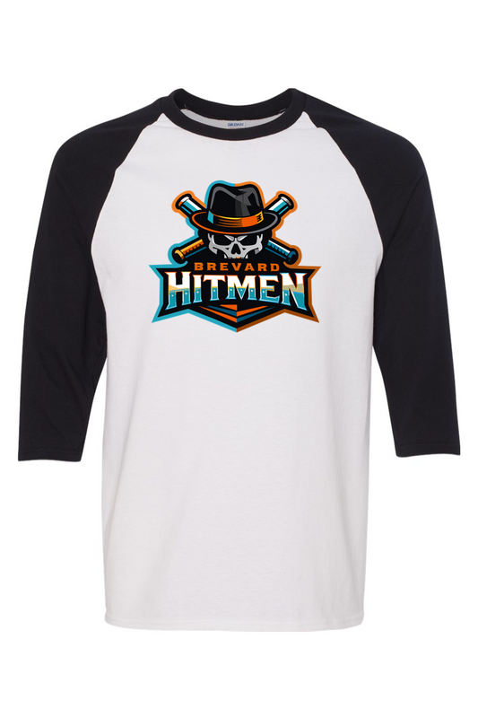 Brevard Hitmen DTF Three-Quarter Sleeve T-Shirt