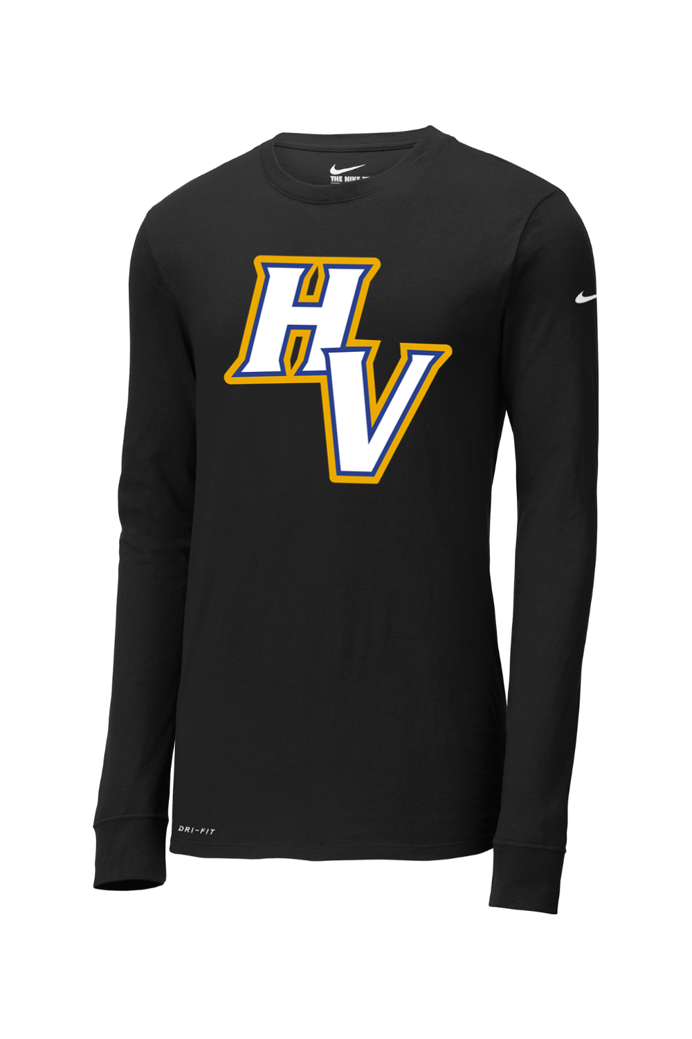 Hopkins High School Football DTF Nike Dri-FIT Cotton/Poly Long Sleeve Tee