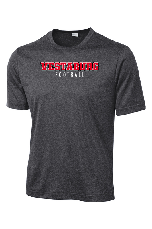 Vestaburg Football DTF Heather Contender Tee