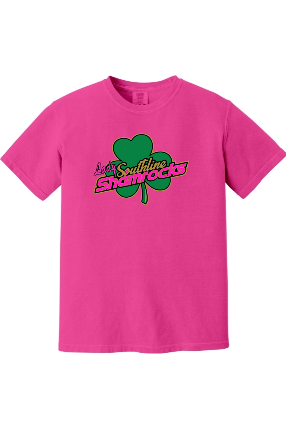 Shamrocks Softball Comfort Colors Ringspun Short Sleeve Shirt