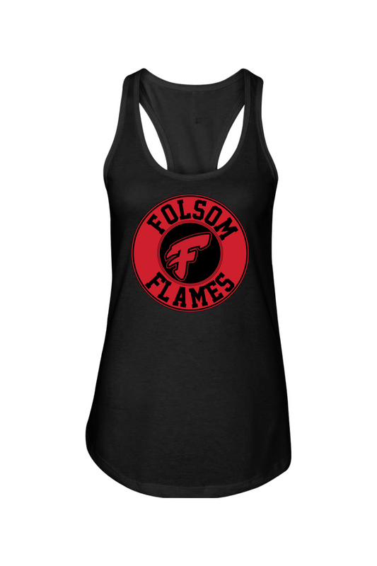 Folsom Flames Ladies Racerback Tank
