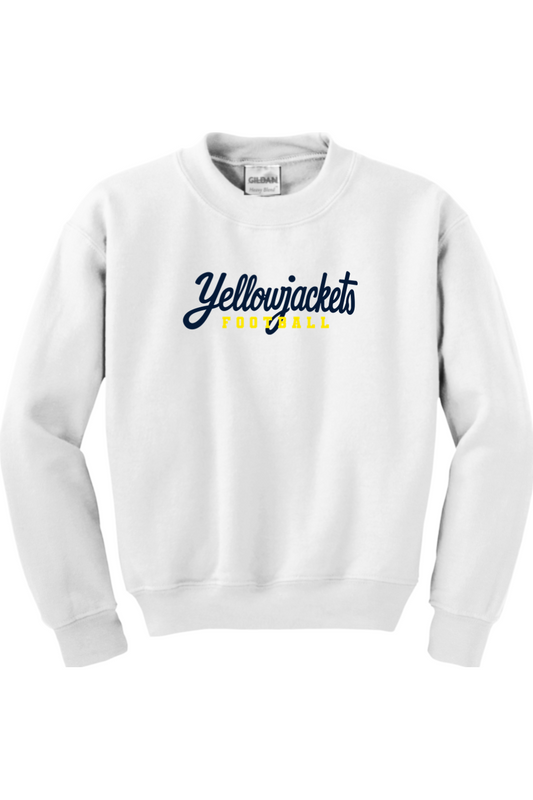 Memphis Football DTF Youth Heavy Blend Crewneck Sweatshirt