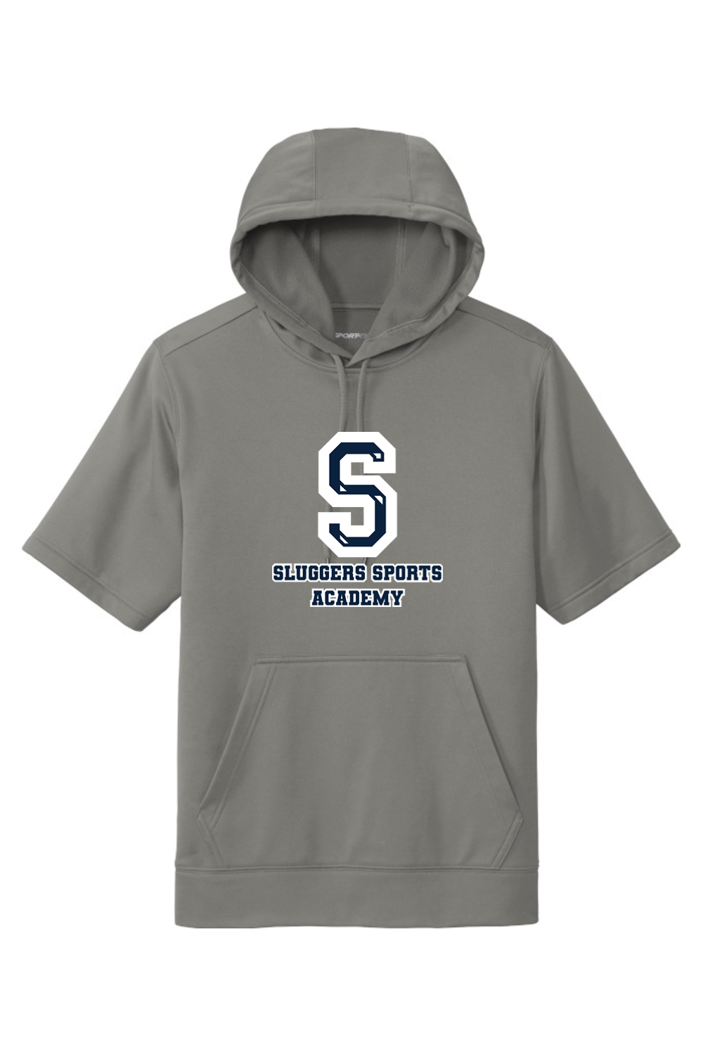 Sluggers Sports Academy Fleece Short Sleeve Hooded Pullover