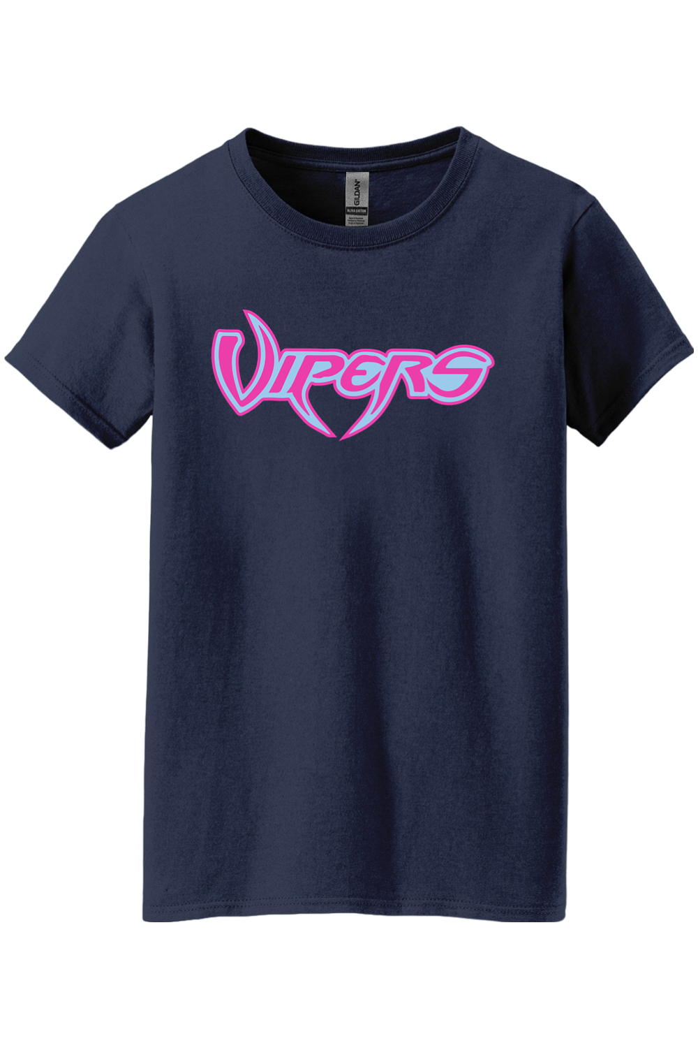 Greencastle Vipers Ladies Heavy Cotton 100% Cotton T-Shirt