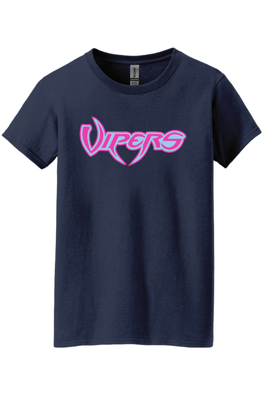 Greencastle Vipers Ladies Heavy Cotton 100% Cotton T-Shirt
