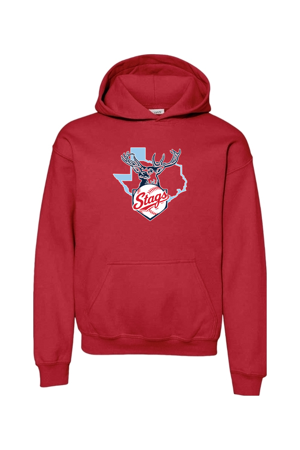 ETX Stags Youth Heavy Blend Hooded Sweatshirt