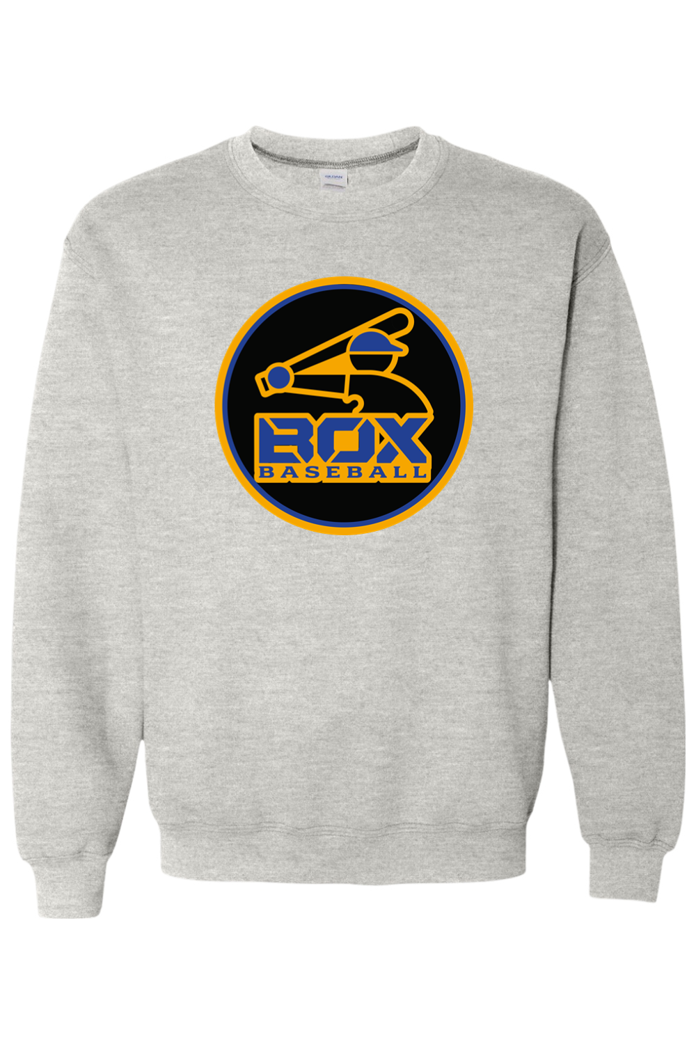 Jet Box Baseball DTF Heavy Blend Crewneck Sweatshirt
