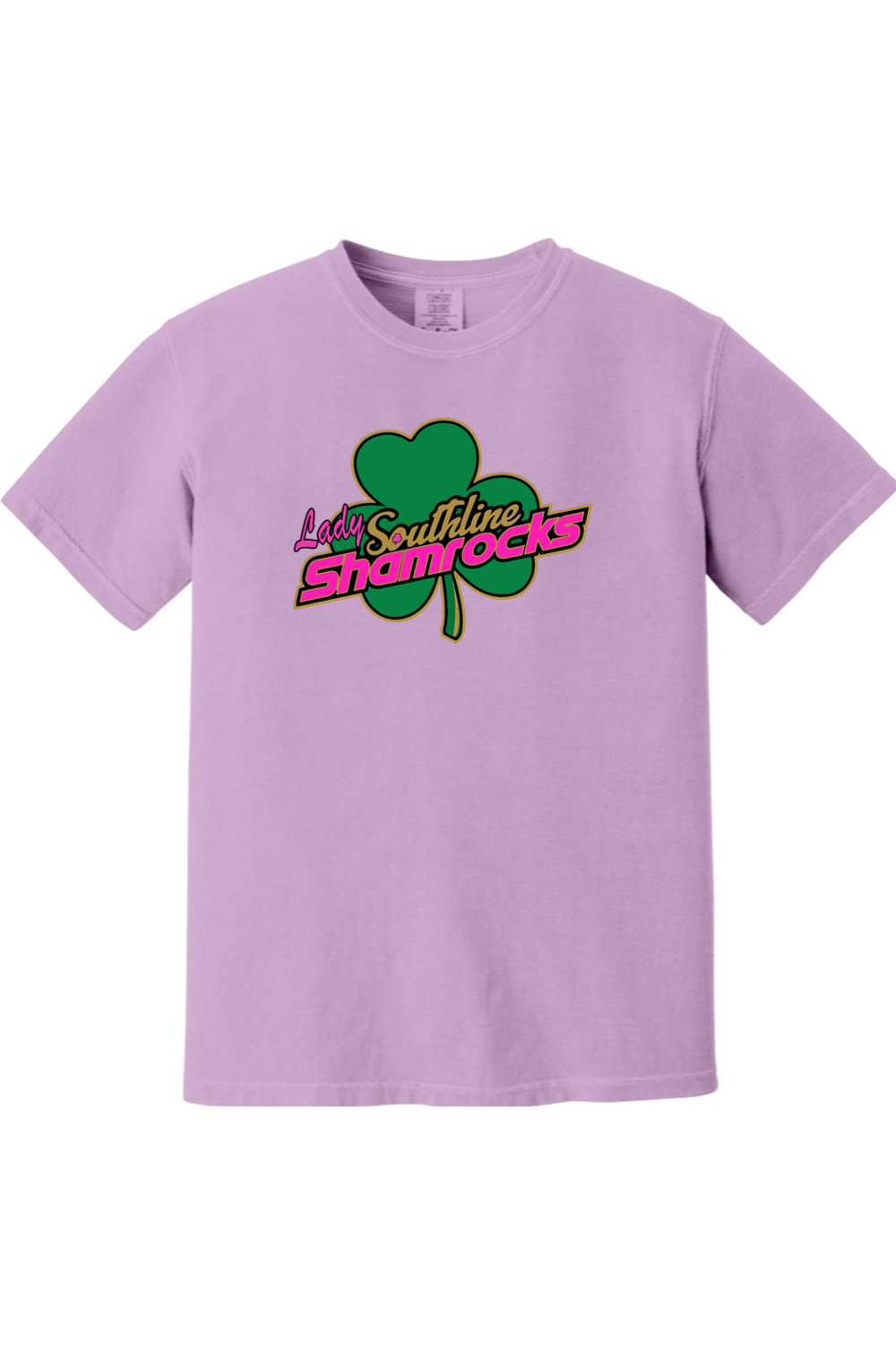 Shamrocks Softball Comfort Colors Ringspun Short Sleeve Shirt