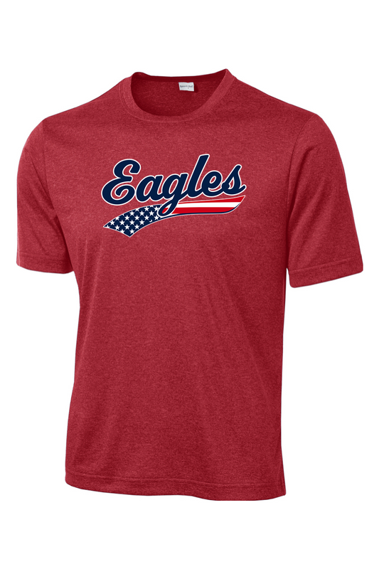 Watervliet Eagles Baseball DTF Heather Contender Tee