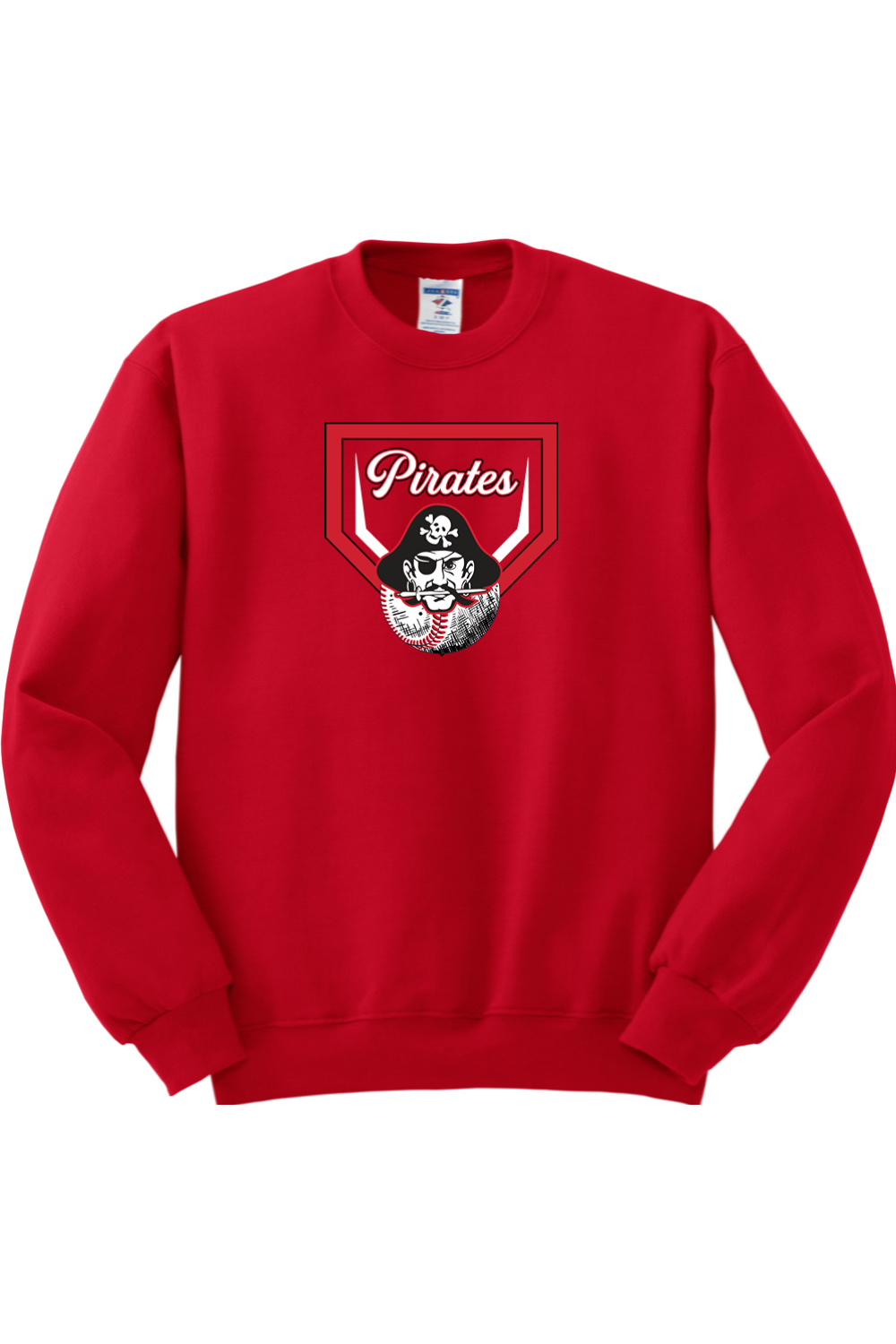 Cardington Pirates Softball DTF NuBlend Crewneck Sweatshirt