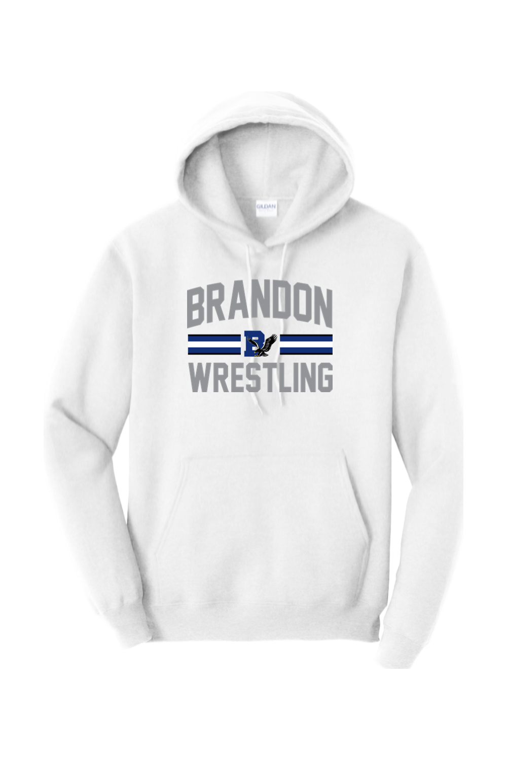 Brandon MS Wrestling DTF Heavy Blend Hooded Sweatshirt