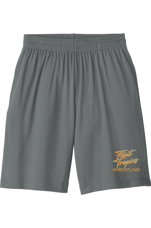 Flint Tropics Wrestling DTF Competitor Pocketed Short