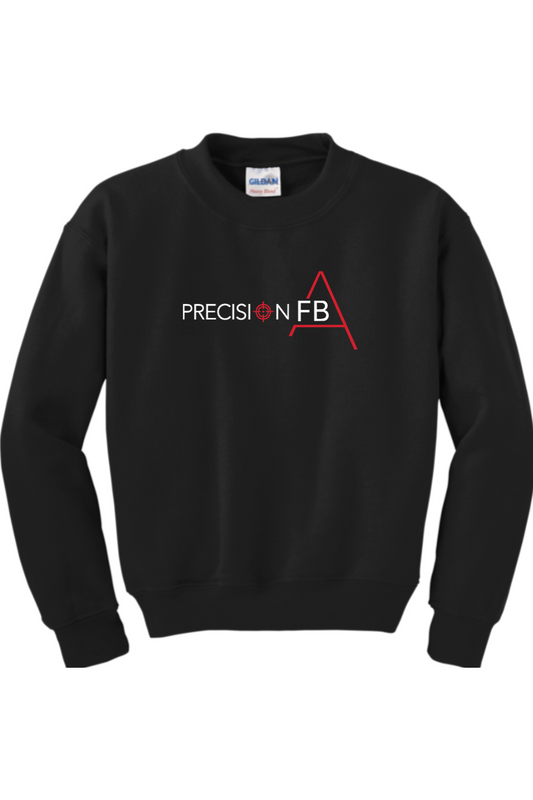 Precision FB Academy DTF Youth Heavy Blend Crewneck Sweatshirt