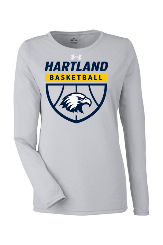Hartland Basketball Under Armour Ladies' Team Tech Long-Sleeve T-Shirt