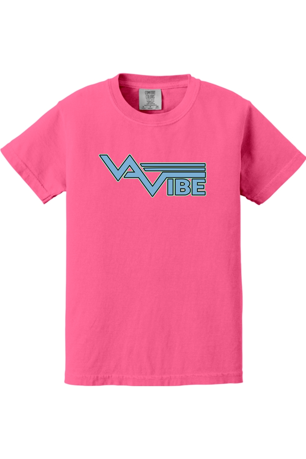 VA Vibe Softball DTF Comfort Colors Youth Midweight Ring Spun Tee
