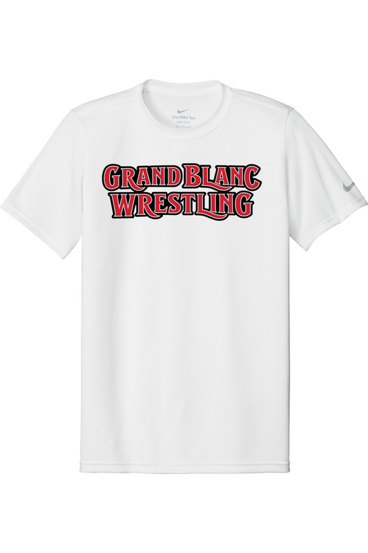 Grand Blanc Wrestling DTF Nike Swoosh Sleeve Legend Tee