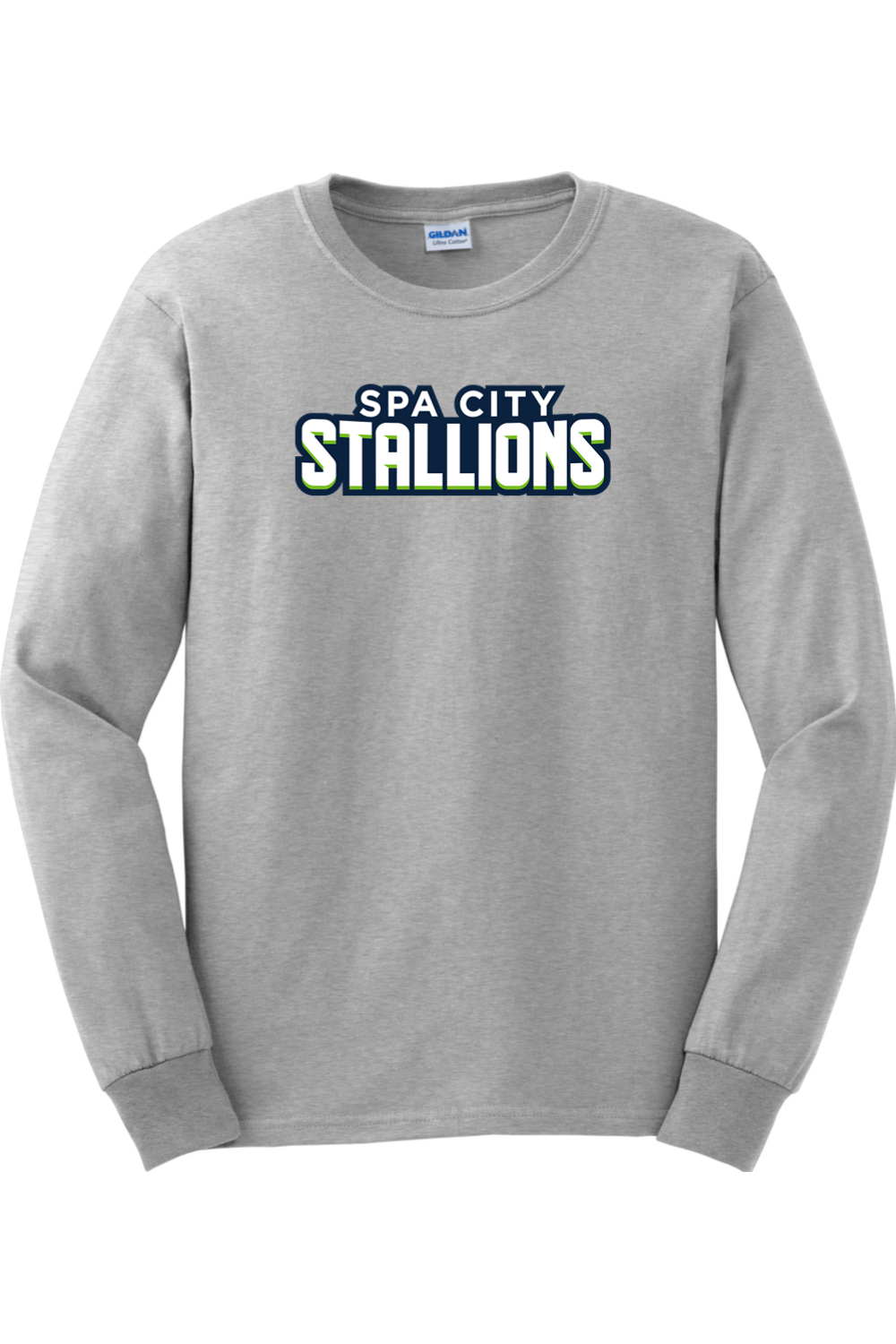 Spa City Stallions DTF Ultra Cotton Long Sleeve T-Shirt