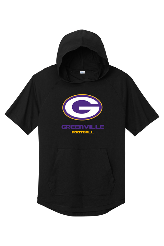 Greenville Football Short Sleeve Hoodie