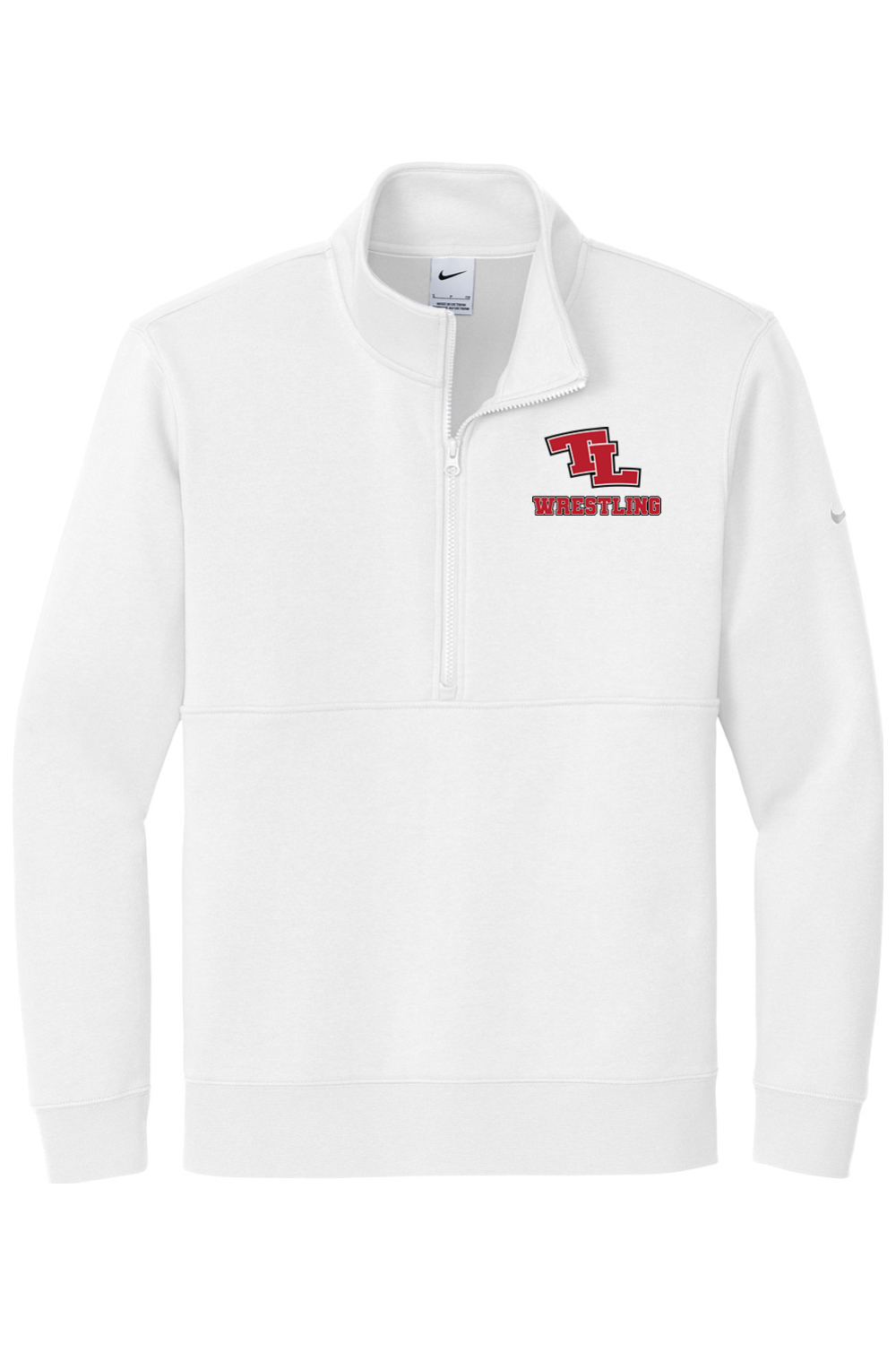 Twin Lakes Wrestling DTF Nike Club Fleece Sleeve Swoosh 1/2-Zip