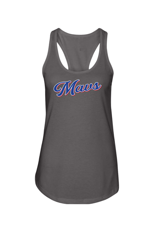 Maverick Manchester Baseball Ladies Racerback Tank