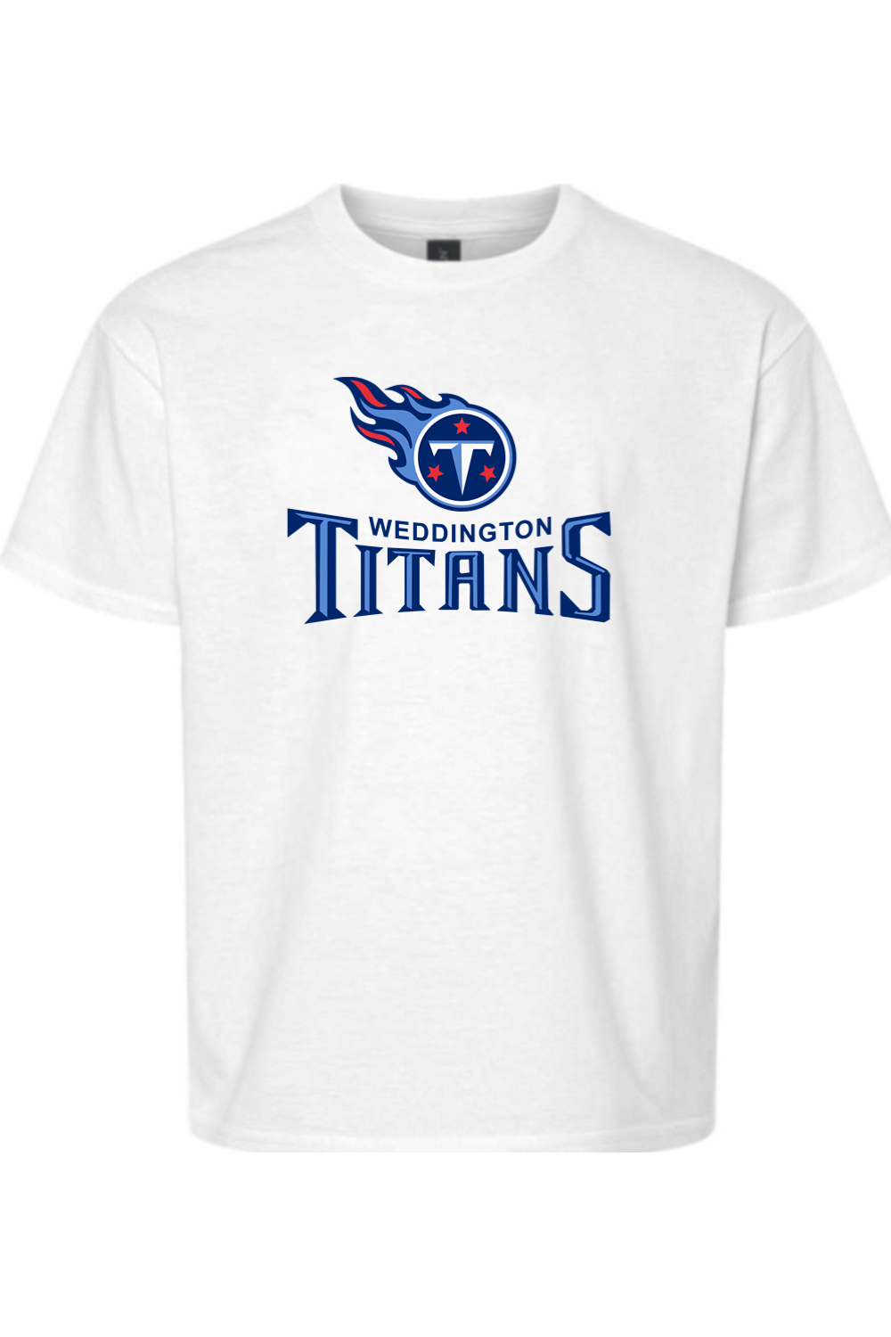 Weddington Titans Football DTF Youth Softstyle T-Shirt
