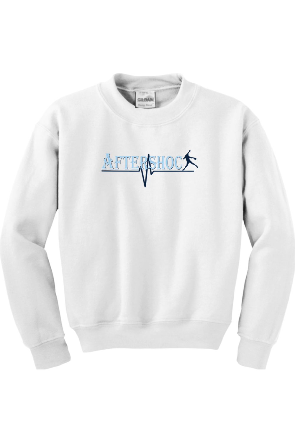 Aftershock Softball Youth Heavy Blend Crewneck Sweatshirt