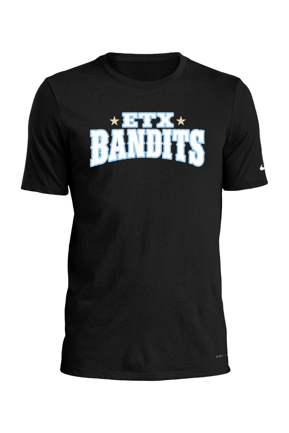 ETX Bandits Baseball DTF Nike Dri-FIT Cotton/Poly Tee