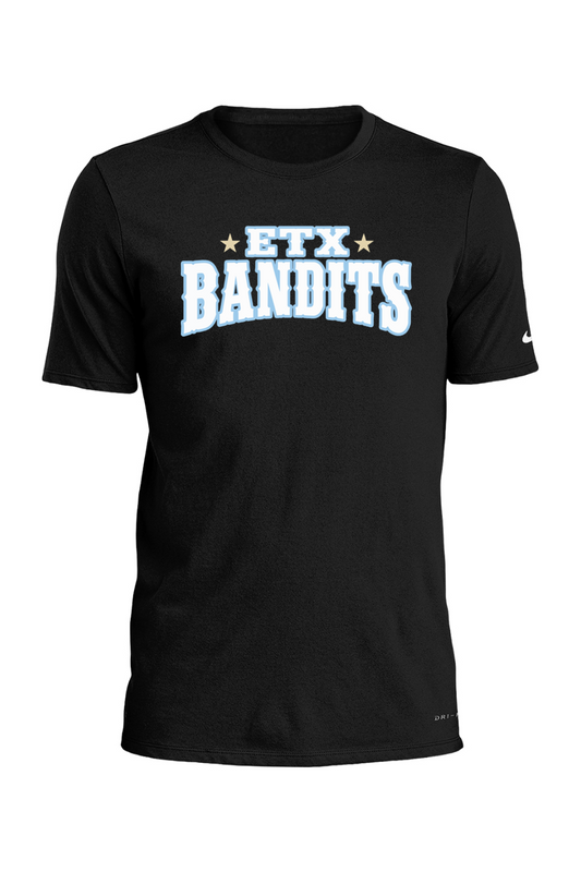 ETX Bandits Baseball DTF Nike Dri-FIT Cotton/Poly Tee