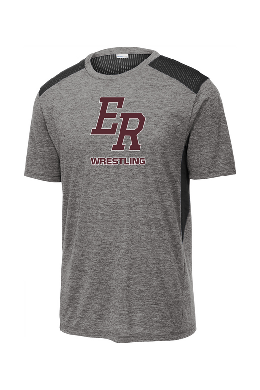 Eaton Rapids Wrestling Tri-Blend Wicking Draft Tee