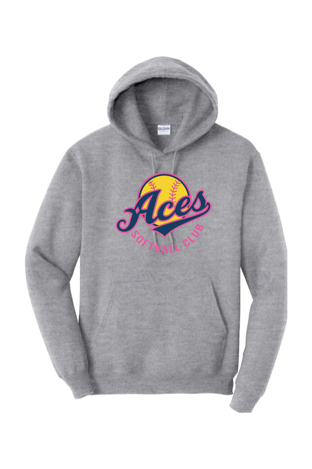 Aces Baseball Heavy Blend Hooded Sweatshirt