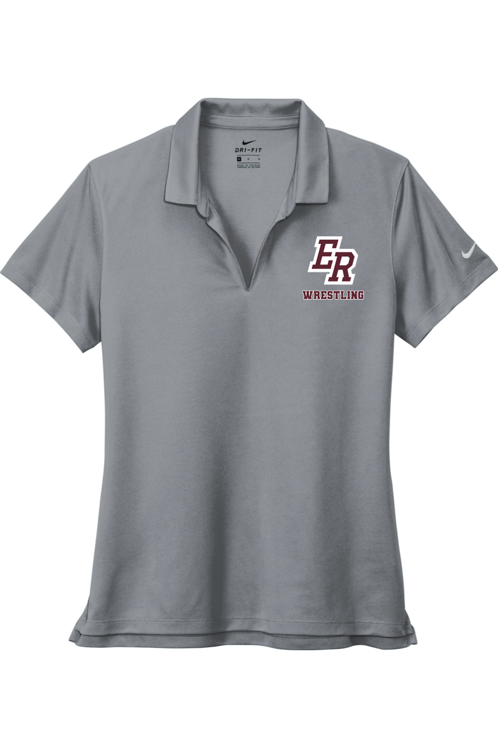 Eaton Rapids Wrestling DTF Nike Ladies Dri-FIT Micro Pique 2.0 Polo