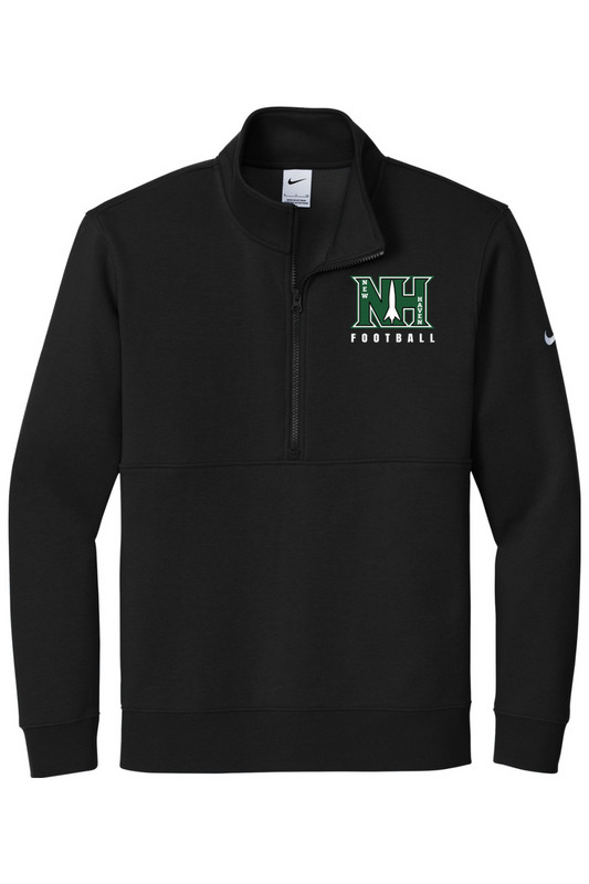 New Haven DTF Nike Club Fleece Sleeve Swoosh 1/2-Zip