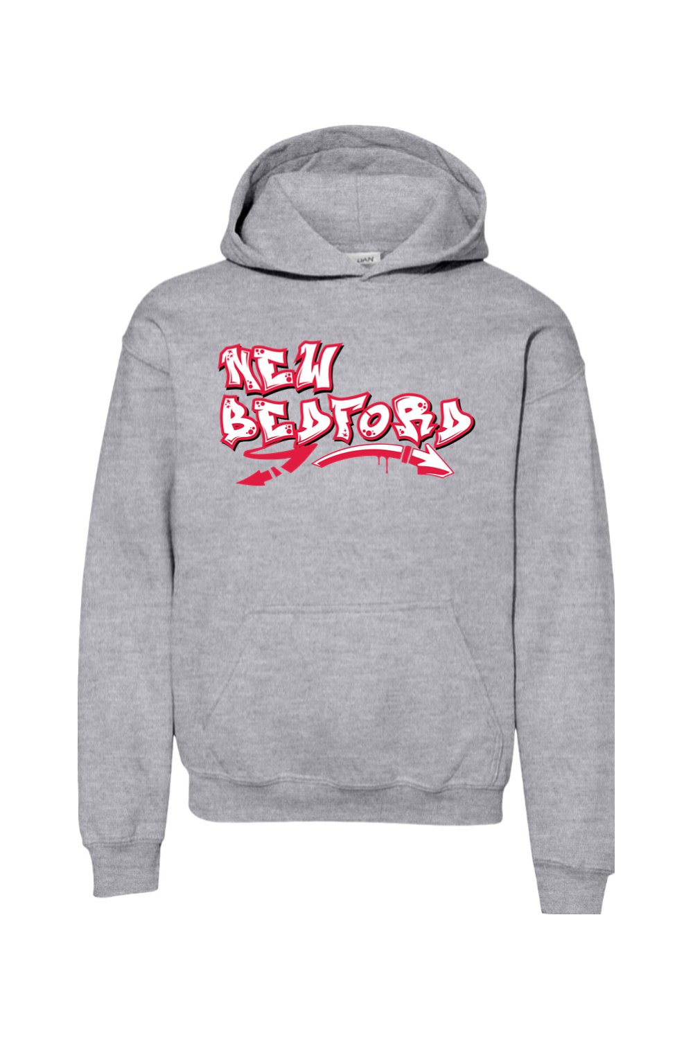 New Bedford Wrestling DTF Youth Heavy Blend Hooded Sweatshirt