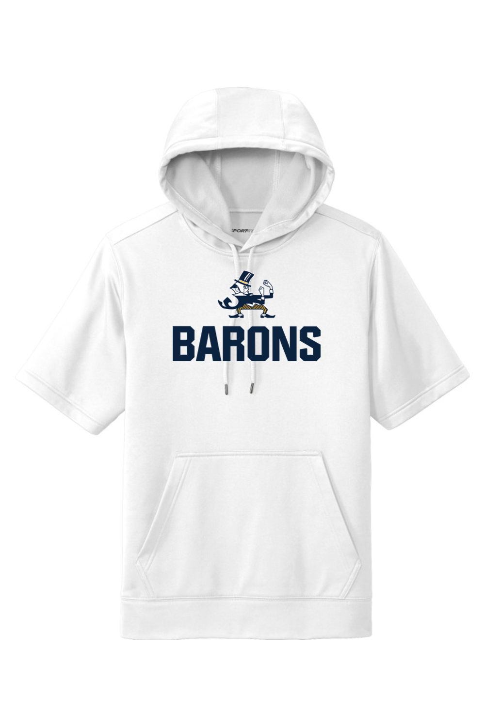 B-CC Wrestling DTF Fleece Short Sleeve Hooded Pullover