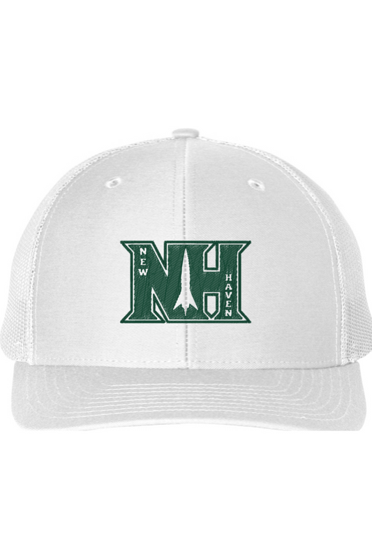 New Haven Embroidered Snapback Trucker Cap